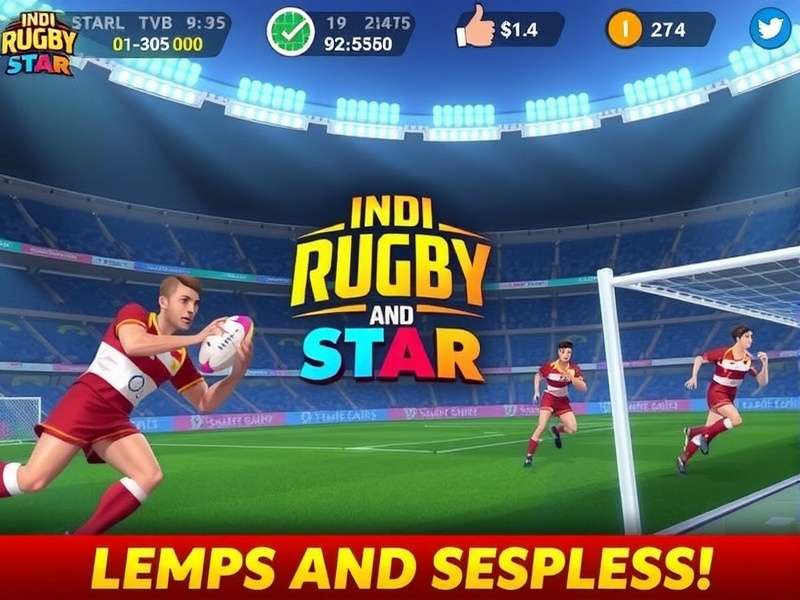 Indi Rugby Star Gameplay Screenshot